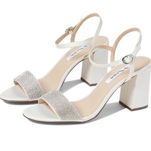 Nina block heel 3” wedding shoes nwt